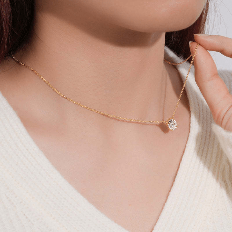 Collier Étoile d'Astraea en Argent Sterling 925 - Diamant Moissanite 1 Carat 💎