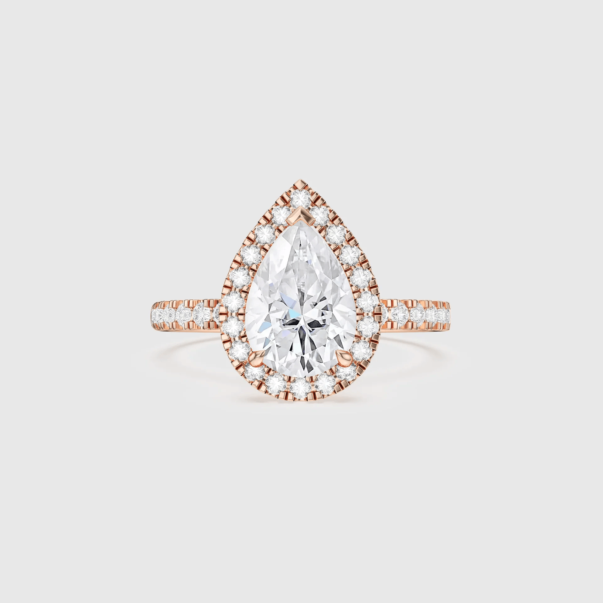 Bague Goutte de Lune - Diamant Moissanite💎