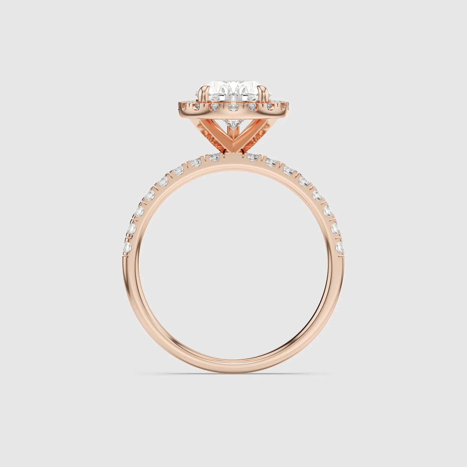 Bague Goutte de Lune - Diamant Moissanite💎
