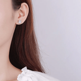 ✨ Boucles d’Oreilles Clover édition - Diamant Moissanite 1 Carats💎Loriele™