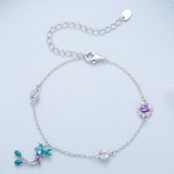 Parure Fleur du Colibri 💐 - Diamant Moissanite 💎