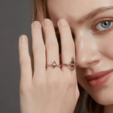 Bague Bal d’Orphée Plaqué Or 18ct - Malachite naturelle ❇️