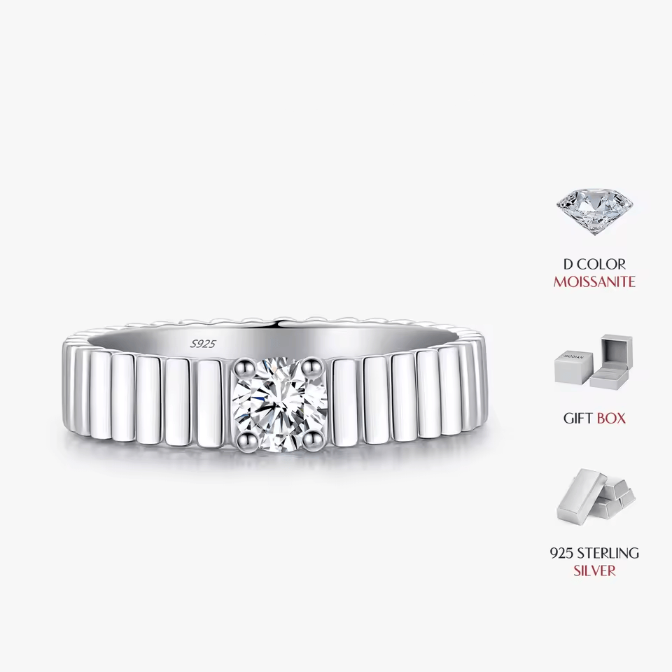 Bague PARADE - Diamant Moissanite 💎