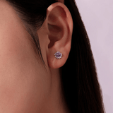 Parure Fleur du Colibri 💐 - Diamant Moissanite 💎