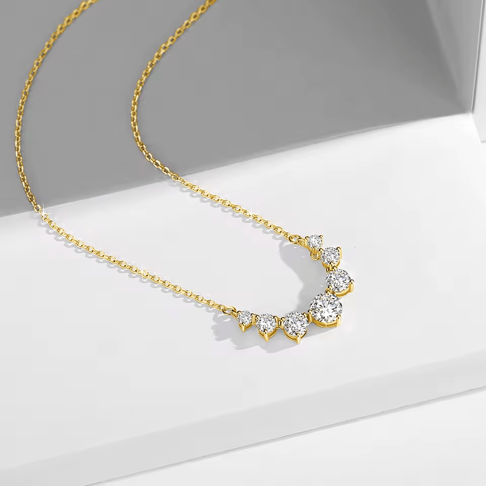 Collier Arc éclat D'Artémis - Diamant Moissanite💎