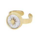 Bague Ajustable Emblème Étoilé - LORIELE