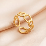 Bague Ajustable Entrelacé Swirl - LORIELE