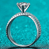 Bague Solitaire Kirin Palace en Argent Sterling 925 - Diamant Moissanite 1 Carat 💎