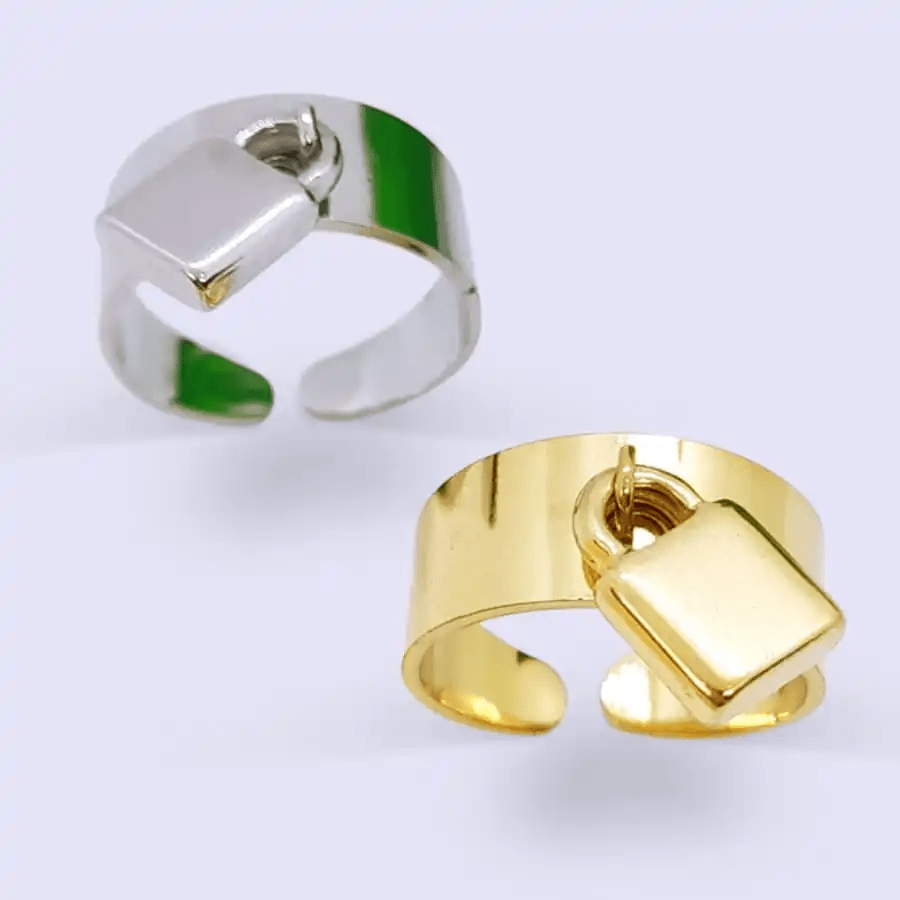 Bague Ajustable Cadenas - LORIELE