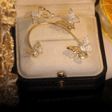 Clips dâoreilles Papillon đŠ - Zircone Cubique đ x2