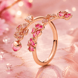 Bague Ajustable Hanami - Fleur de Sakura 🌸