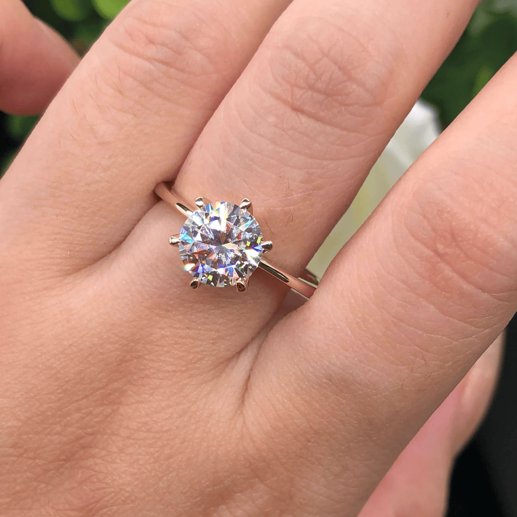 Bague Cloé Sélène - Diamant Moissanite💎