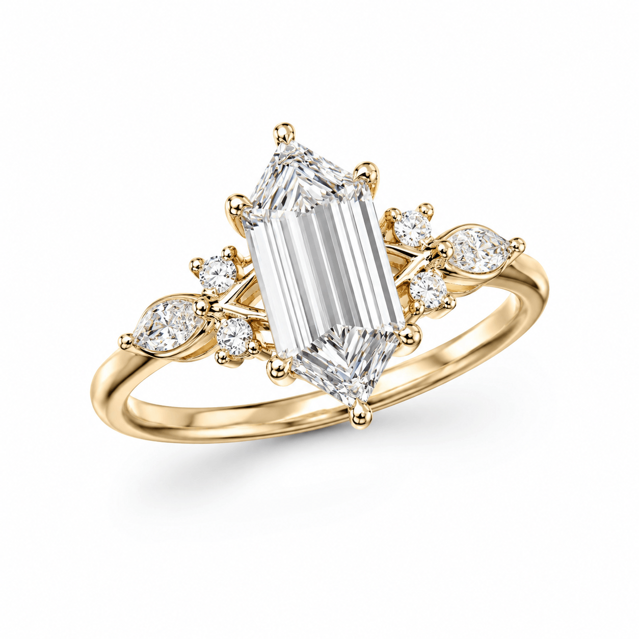 Bague Diadème Impératrice - Diamant Moissanite💎