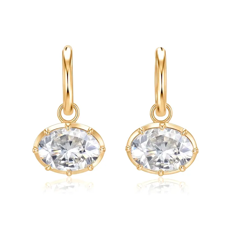 Boucles d'oreilles Diane Minerva - Diamant Moissanite💎
