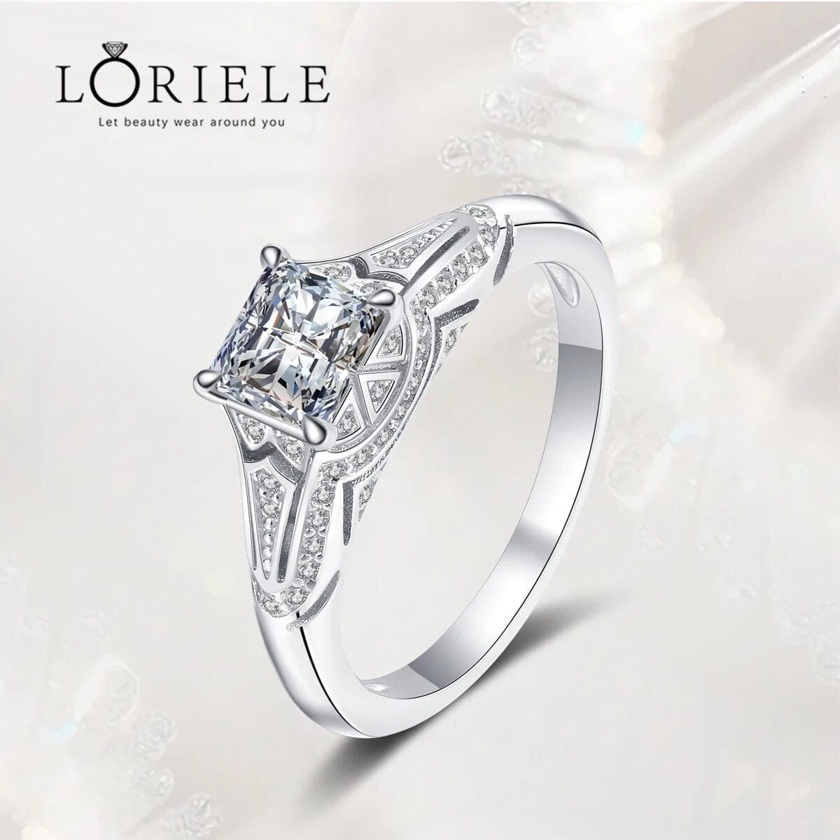 Bague Spark Prism en Argent Sterling 925 Oxyde De Zirconium 💎