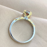 Bague Zephyrine en Argent Sterling 925 Oxyde De Zirconium 💎