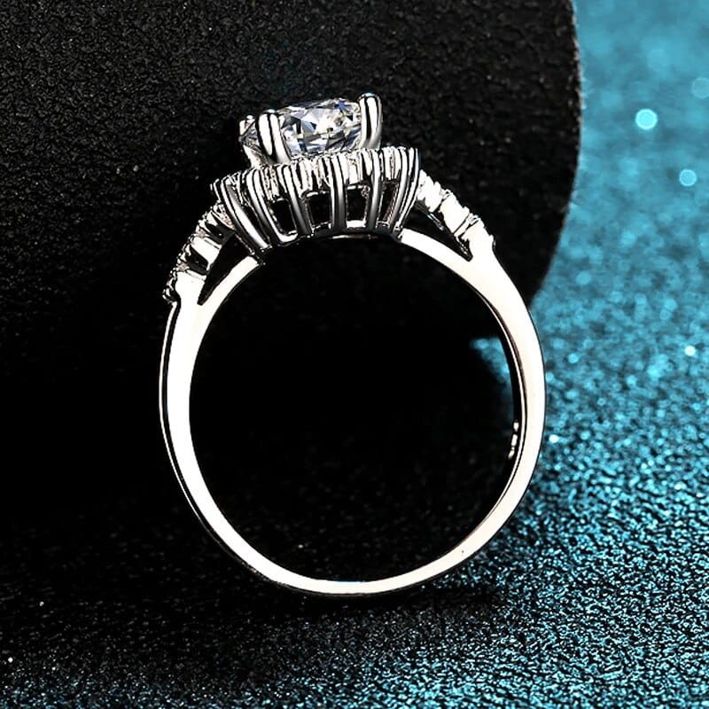 Bague Selene Éternelle en Argent Sterling 925 Oxyde De Zirconium 💎