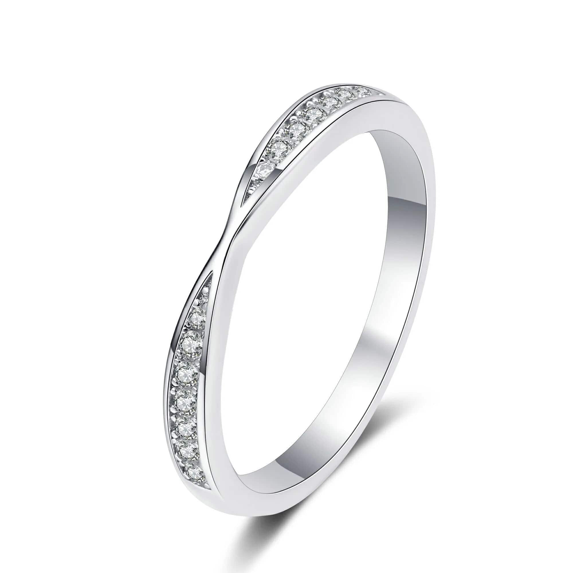 Bague Vespera en Argent Sterling 925 Oxyde De Zirconium💎