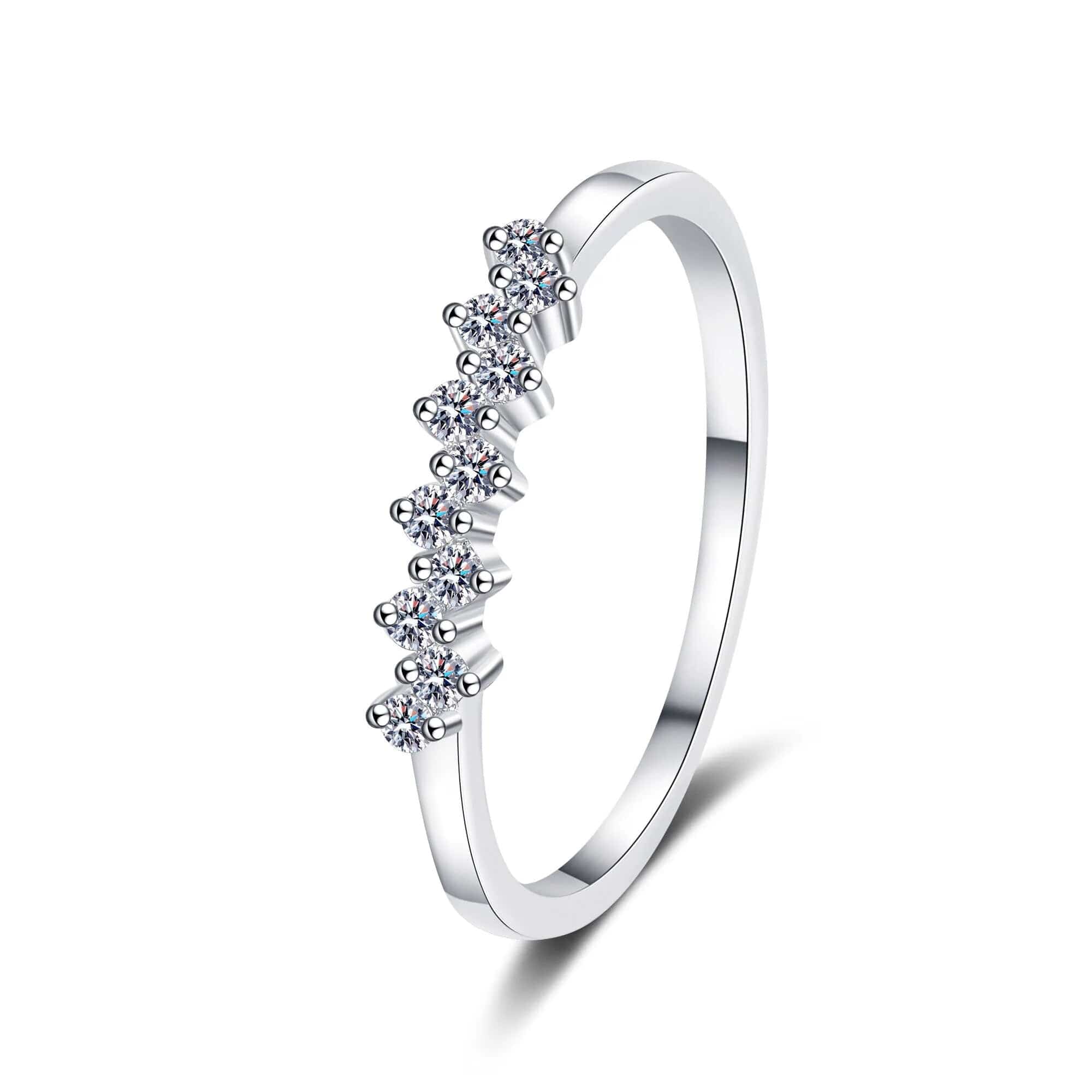 Bague Thalia constellation en Argent Sterling 925 Oxyde De Zirconium 💎