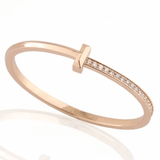 LORIELE - Bracelet Zenobia Cristal plaqué Or 14K🌹