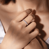 Bague Rayon Eos Cristalline - Diamant Moissanite💎