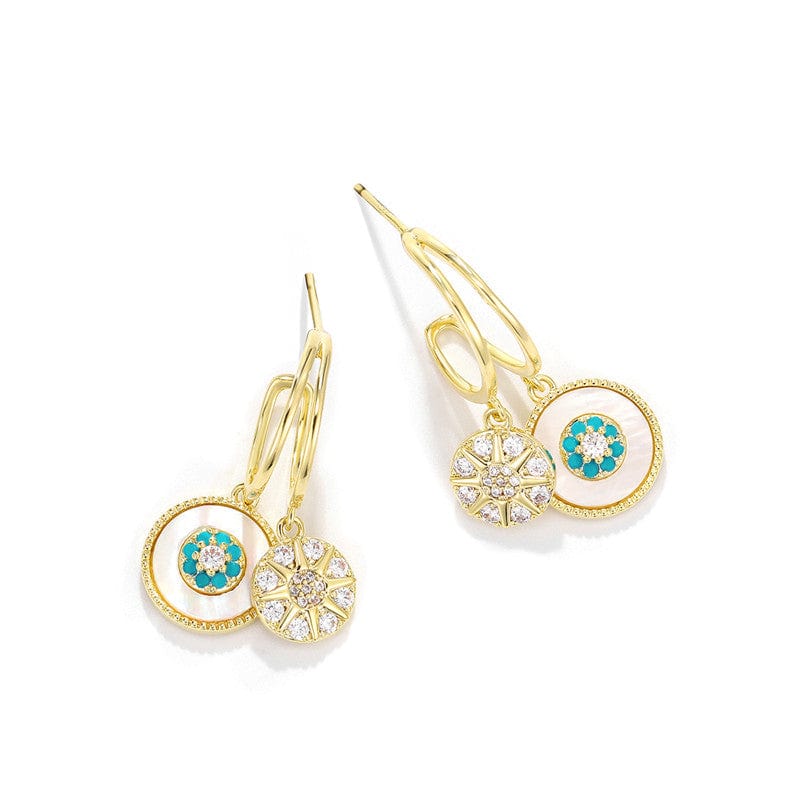 Boucles d'oreilles françaises baroques Loriele