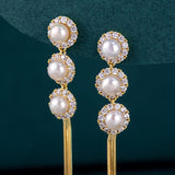 Boucles d'oreilles Perle Ă pompon đ«§