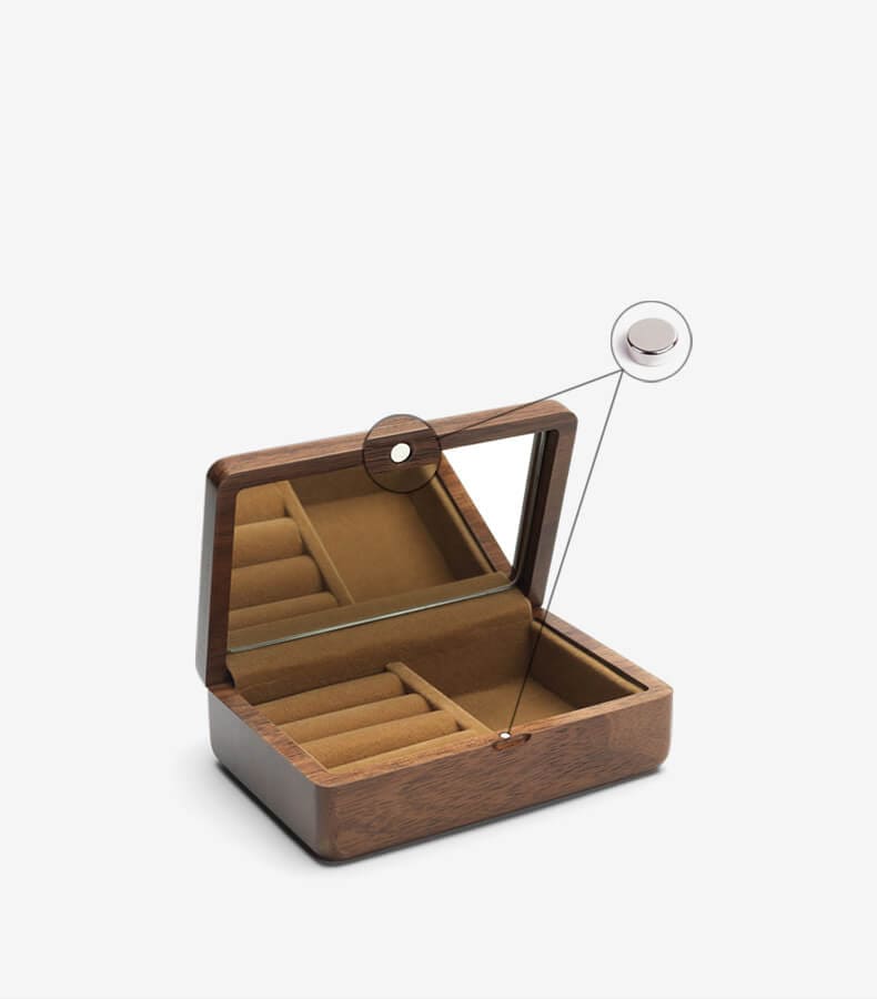 Écrin Bague <br /> Boîte en Bois