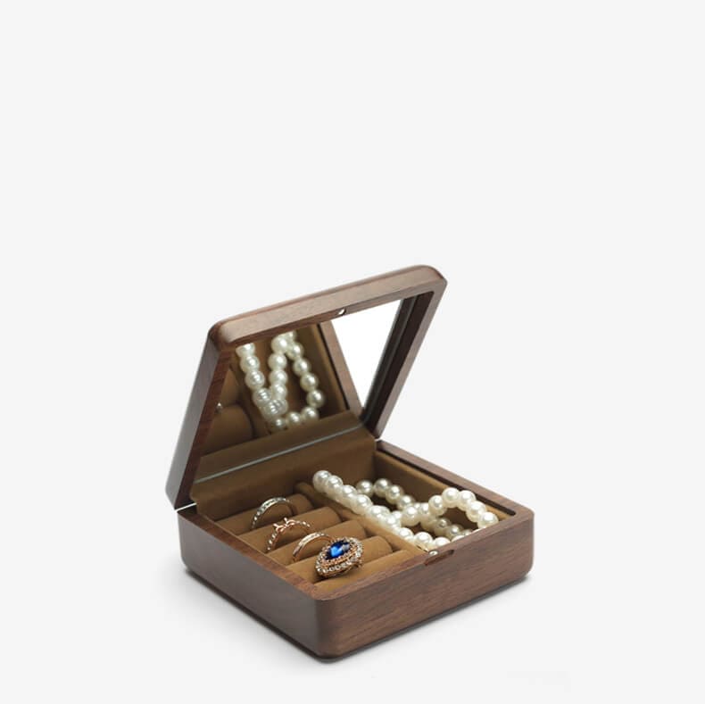 Écrin Bague <br /> Boîte en Bois