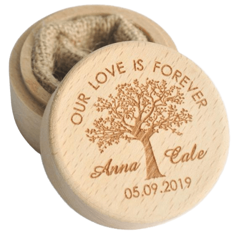 Écrin Bague <br /> Coffret Personnalisé