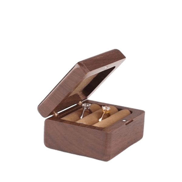Écrin Bague <br /> Fiançailles Bois