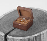 Écrin Bague <br /> Fiançailles Bois