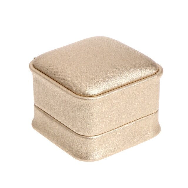 Écrin Bague <br /> Doré