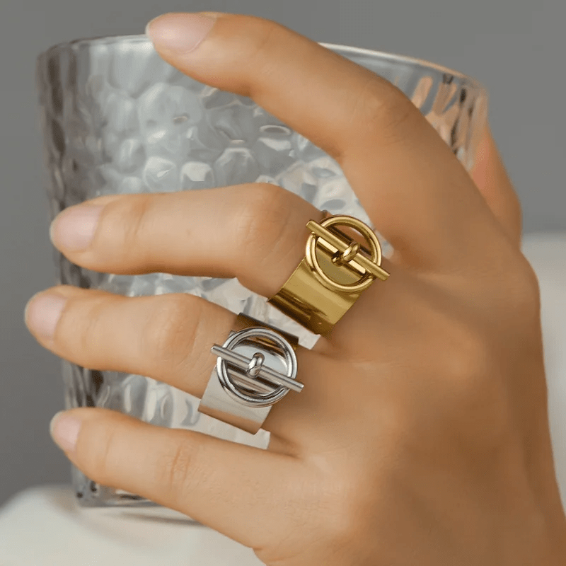 Bague Ajustable Interlock - LORIELE