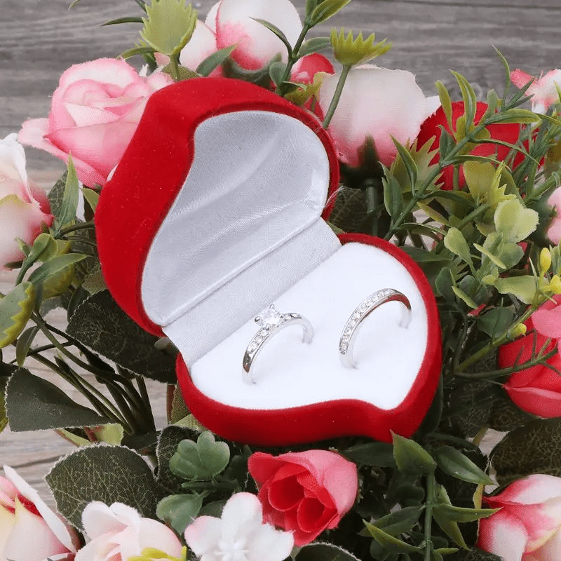 Écrin Bague <br /> Cœur de Velours