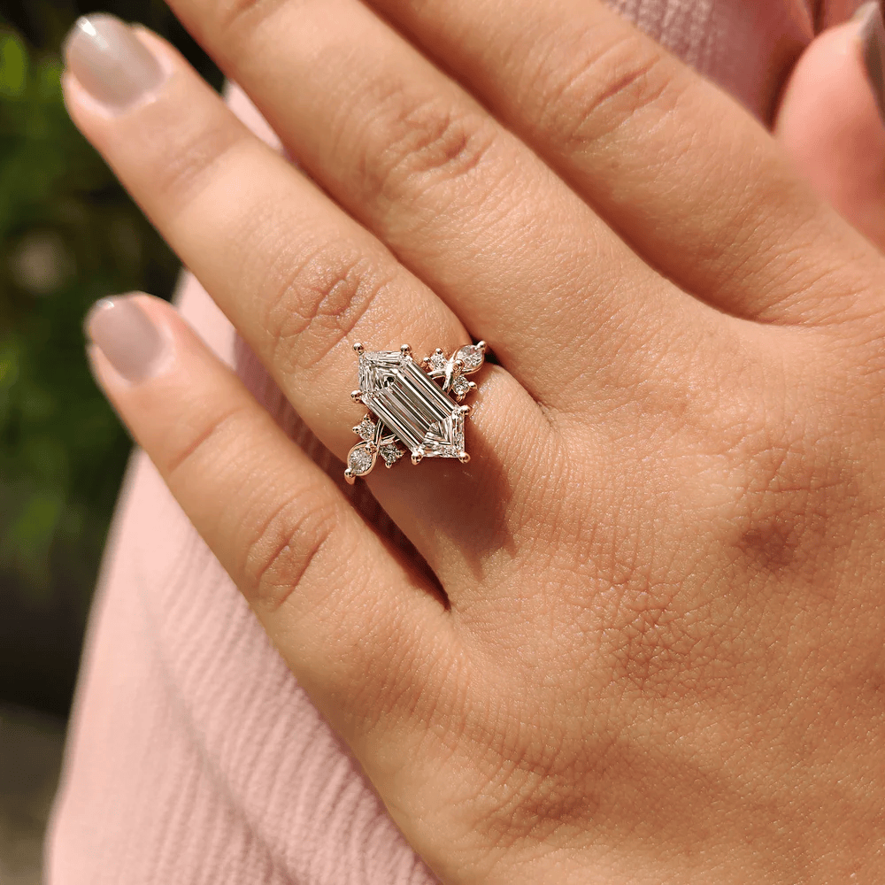 Bague Diadème Impératrice - Diamant Moissanite💎