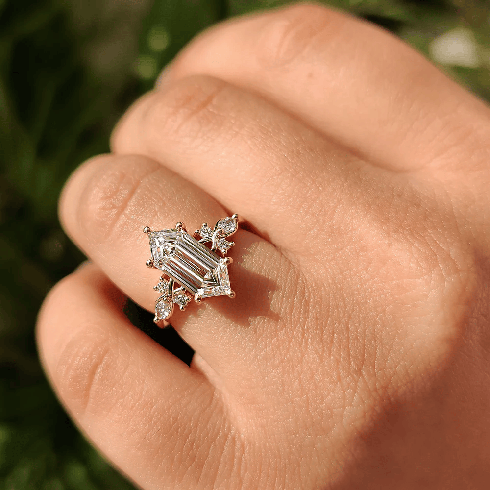 Bague Diadème Impératrice - Diamant Moissanite💎