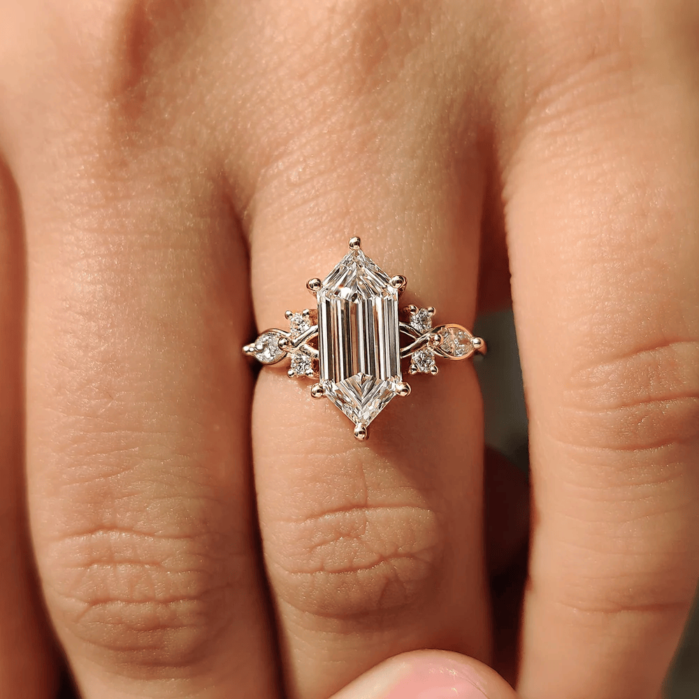 Bague Diadème Impératrice - Diamant Moissanite💎