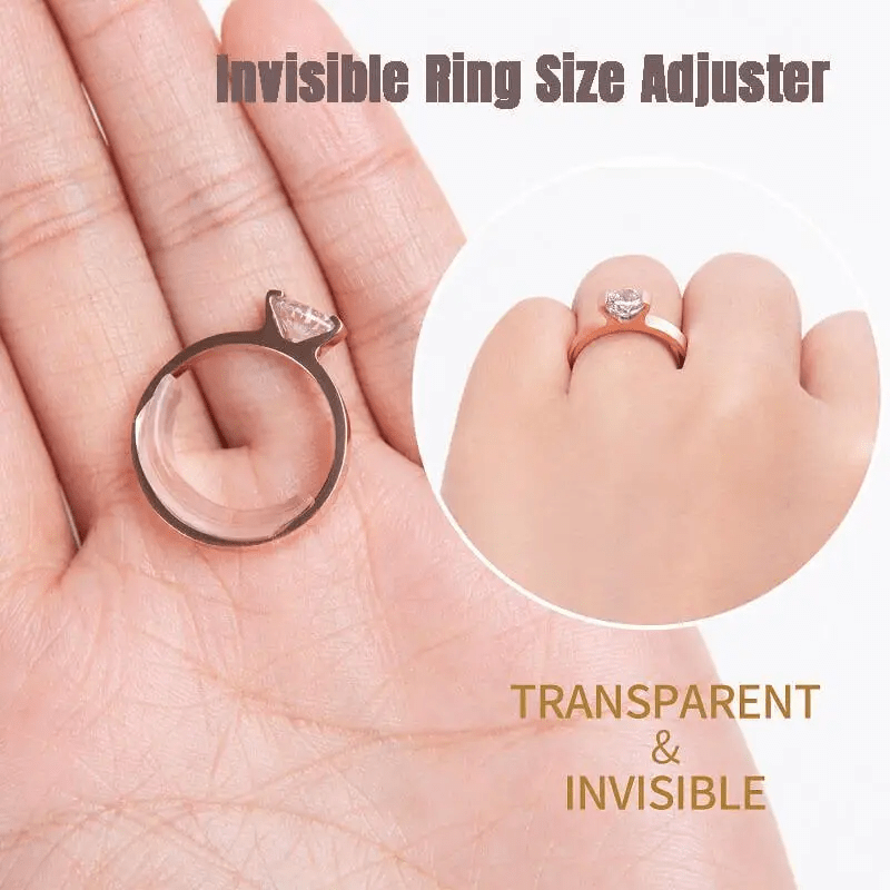 Ajusteurs Invisibles de Taille de Bague 8 Pièces 📏