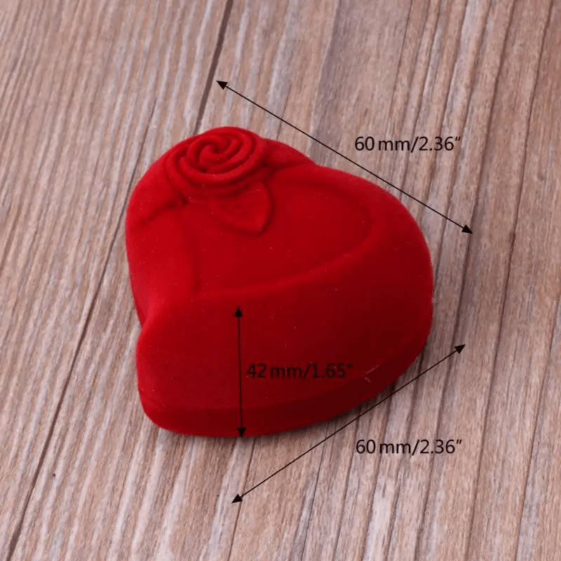 Écrin Bague <br /> Cœur de Velours