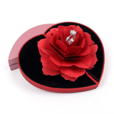 Écrin Bague <br /> Cœur Floral