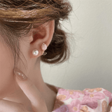 Boucles d'oreilles Fleur de Tulipe Plaqué Or 18 Carats - Loriele™