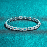 Bracelet Graceful Glint en Argent Sterling 925 avec Diamants Moissanite 💎
