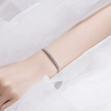 Bracelet Astral Allure en Argent Sterling 925 avec Diamants Moissanite 💎