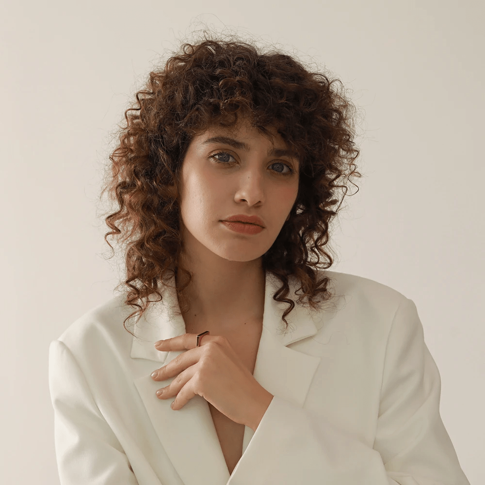 Bague Carrée Ombre Vénusienne, Plaquée Or 14K - Pierre D'onyx ⚫