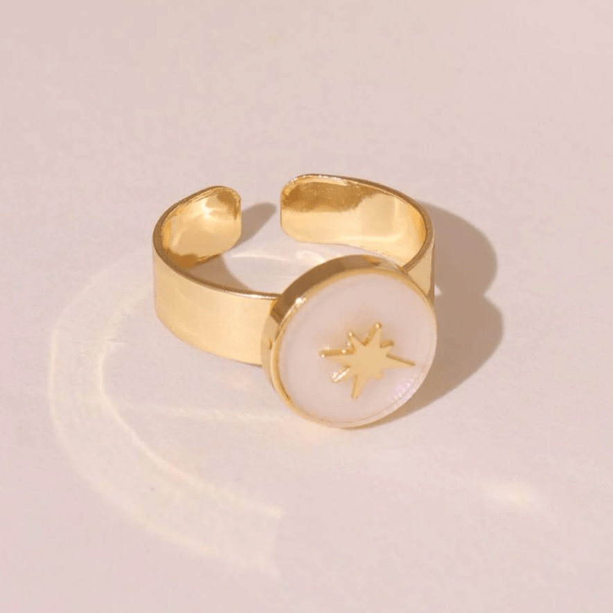 Bague Ajustable Emblème Étoilé - LORIELE