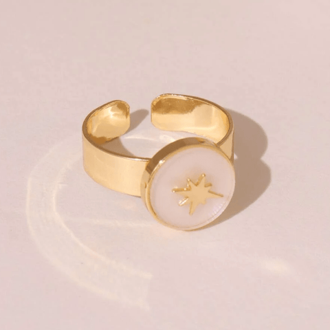 Bague Ajustable Emblème Étoilé - LORIELE