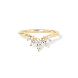 Ensemble de bagues Raiponce - Diamant Moissanite 💎