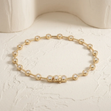 Bracelet Constellation Cassiopée - Diamant Moissanite 💎