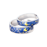 Bagues de promesse Ciel d'Azur en Argent Sterling 925 🌠